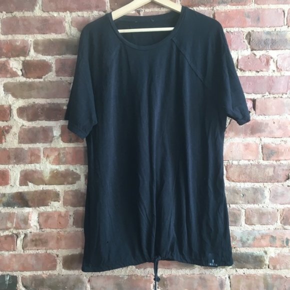 Imatio Supreme Apparel Tie Long Tee Cords Modal Cotton - Picture 1 of 6